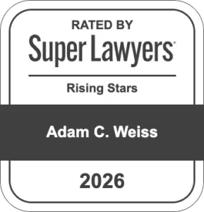 Adam C. Weiss 2026 Super Lawyers Badge