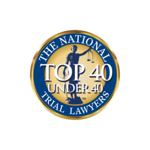 National Trial Lawyers Top 40 Under 40 Badge