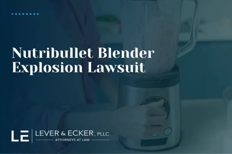 nutribullet blender explosion lawsuit