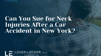 Can You Sue for Neck Injuries After a Car Accident in New York?