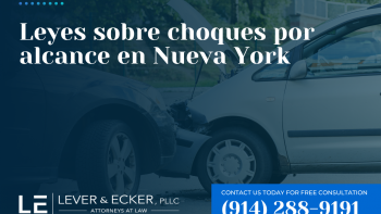 Leyes sobre choques por alcance en Nueva York