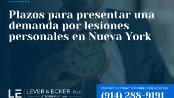 Plazos para presentar una demanda por lesiones personales en Nueva York