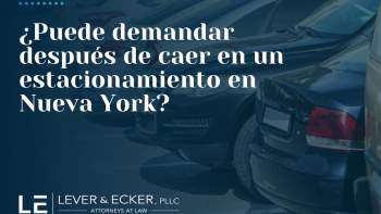 ¿Puede demandar después de caer en un estacionamiento en Nueva York?