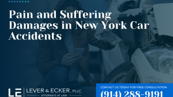 pain and suffering damages in New York car accidents